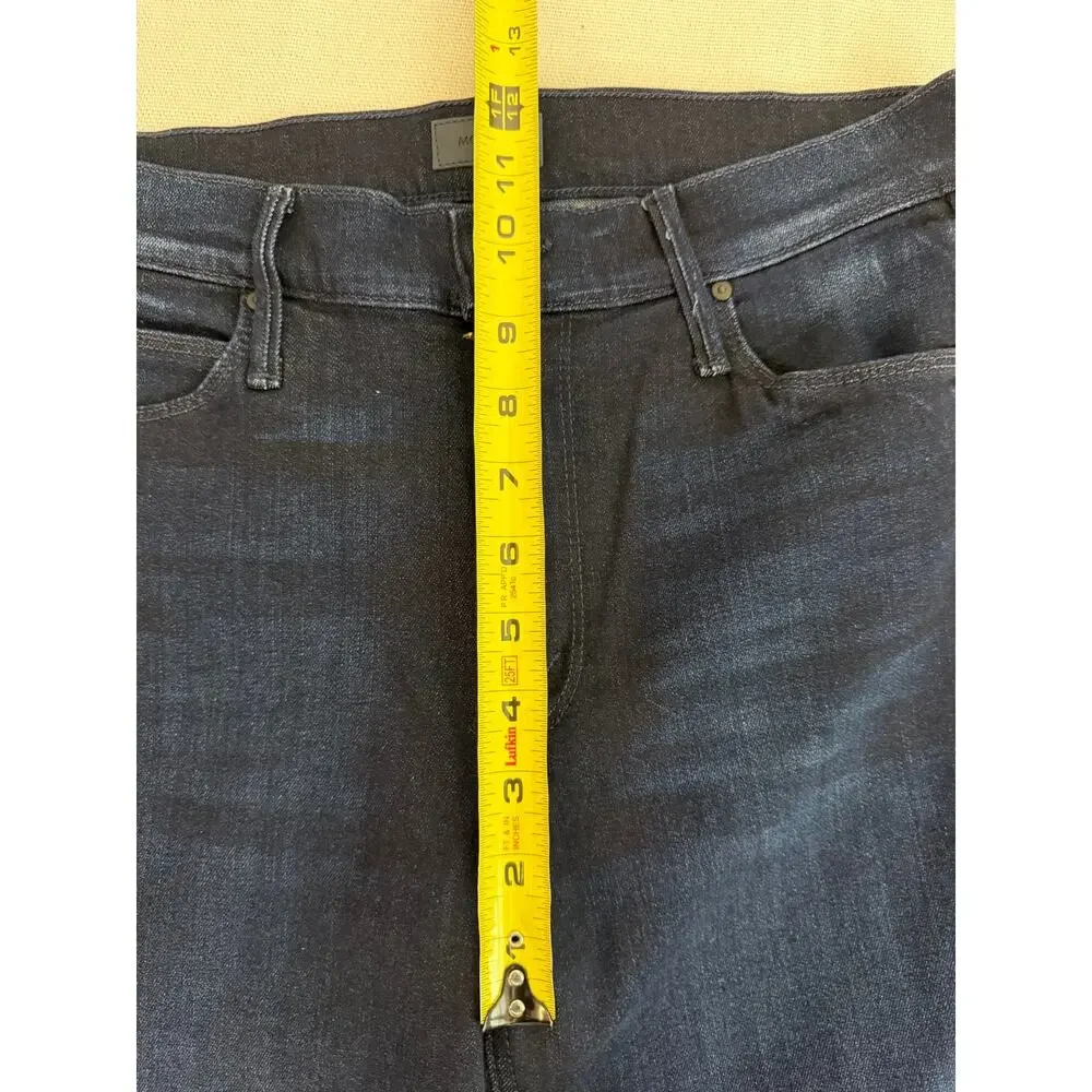 Mother The Mid Rise Dazzler Ankle Dark Wash Jean‎ size 29